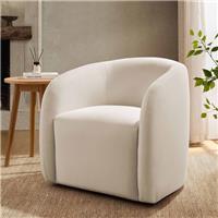 Dusk Liberty Cream Linen Accent Chair RRP &pound;249