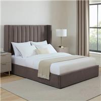 Dusk Madison Kingsize Ottoman Storage Bed - Taupe RRP &pound;399