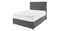 DFS Aspin Charcoal Weave Super King 2 Drawer Storage Divan Bed RRP &pound;1099