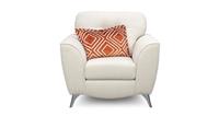 DFS Dawson Ivory Basket Weave Armchair RRP &pound;549