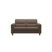 Stressless Fiona Batick Mole Leather & Walnut 2 Seater Sofa RRP &pound;2649