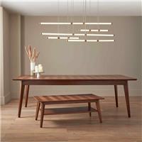 Fishe & Lilly Mid Century Modern Parquet 8 Seater Dining Table RRP &pound;699.99