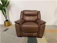 DFS Dallas Taupe Palatial Leather Armchair RRP &pound;949