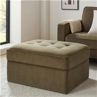 Dusk Sloane Storage Pouffe - Velvet Olive RRP &pound;636