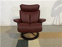 Stressless Magic Signature Batick Bordeaux Leather Recliner Chair RRP &pound;3739