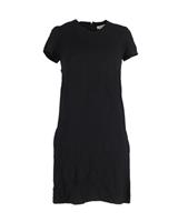 Isabel Marant Raw Hem T-Shirt Dress In Acetate Women Black Size 36 - FR36 Regular