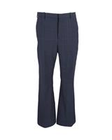 Balenciaga Checked Trousers In Blue Cotton Men Blue Size 50 - FR50 Regular