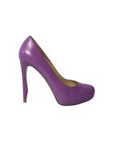 Nicholas Kirkwood Platform Pumps In Leather Women Purple Size 8