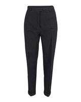 Max Mara Sportmax Tapered Trousers In Cotton Women Grey Size 44 - IT44 Regular