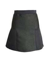 Sandro Paris Flared Skirt In Polyester Women Black S - S Regular