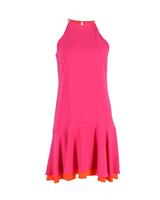 Diane Von Furstenberg Kera Halter Neck Layered Dress In Triacetate Women Size 4 - US4 Regular
