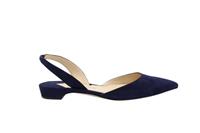 Paul Andrew Rhea 15 Slingback Sandals In Suede Women Blue Size 36
