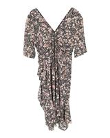 Isabel Marant Printed Mini Dress In Viscose Women Black M - M Regular