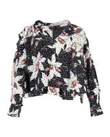 Isabel Marant Ricky Ruffled Printed Crepe De Chine Blouse In Silk Women S - S Regular