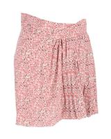 Isabel Marant Pleated Mini Skirt In Silk Women Pink Size 40 - EU40 Regular