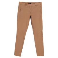 Joseph Midrise Skinny Trousers In Cotton Women Brown Size 34 - EU34 Regular