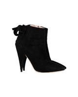 Miu Miu Ankle Boots In Suede Women Black Size 36