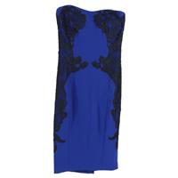 Diane Von Furstenberg Isabella Cosmic Lace Strapless Dress In Triacetate XS - XS Regular