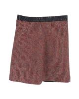 Sandro Mini Skirt In Wool Women Red S - S Regular