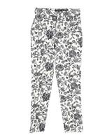 Isabel Marant Lorrick Cropped Floral-Print Jeans In Cotton Women White Size 34 - FR34 Regular