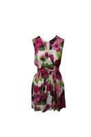 Dolce & Gabbana Floral Dress In Silk Women Multicolor S - S Regular