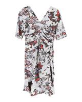 Isabel Marant Wrap Dress In Silk Women Multicolor Size 36 - EU36 Regular