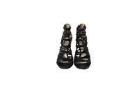 Jason Wu Cage Sandals In Leather Women Black Size 8.5