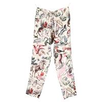 Valentino Garavani Safari Print Straight-Leg Pants In Silk Women Multicolor Xs - XS Regular