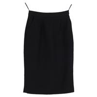 Miu Miu Knee Length Skirt In Wool Women Black Size 40 - EU40 Regular