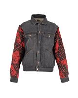 Isabel Marant Quilted Sleeve In Cotton Denim Women Grey S - S Regular