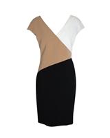 Diane Von Furstenberg Color-Block Dress In Triacetate Women Multicolor Size 7 - US7 Regular