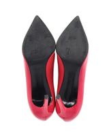 Saint Laurent Pointed-Toe Pumps 80 In Fuchsia Patent Calf Leather Women Size