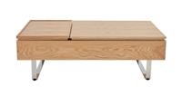 DFS Misto White Oak Double Storage Coffee Table RRP £499