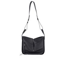 Loewe Small Hammock Bag In Calfskin Leather Women Black One Size