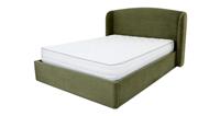 DFS Cairns Turtle Green Cord Super King Ottoman Storage Bedframe RRP &pound;899