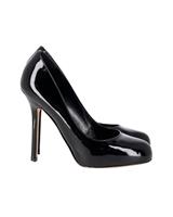 Sergio Rossi High Heel Pumps In Patent Leather Women Black Size 35.5