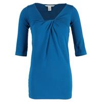 Diane Von Furstenberg V-Neck Mini Dress In Wool Women Blue Uk Size 2 - UK2 Regular