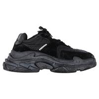 Balenciaga Triple S Sneakers In Polyamide And Suede Women Black Size 36