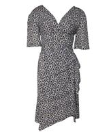 Isabel Marant Arodie Wrap-Effect Printed Dress In Silk Women Multicolor Size 36 - EU36 Regular