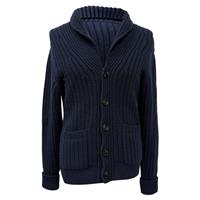 Tom Ford Knitted Shawl Collar Cardigan In Cashmere Men Blue Size 48 - IT48 Regular