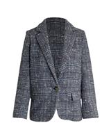 Isabel Marant toile Kice Checked Boucl Blazer In Wool Women Light Blue Size - FR36 Regular