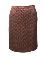 Etro Geometric Print Knee Length Skirt In Silk Women Multicolor Size 40 - FR40 Regular