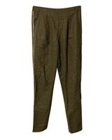 Fendi Tailored Pants With Side Stripe In Virgin Wool Women Green Size 4 - US4 Regular