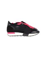 Balenciaga Runner Sneakers In Polyurethane Women Black Size 36