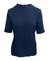 Balenciaga Rear Knot Blouse Women Blue Size 40 - FR40 Regular