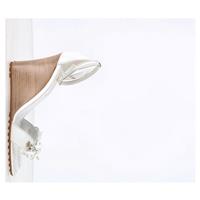 Tod's Bow Detail Wedge Sandals In Leather Women White 37.5