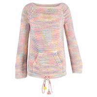 Chlo Loose Crochet-Knit With Pockets Sweater In Cotton Women Multicolor Size - EU38 Regular