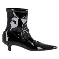 The Row Cyd Ankle Boots In Patent Leather Women Black Size 41