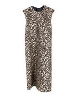 Rochas Cap Sleeve Dress In Print Cotton Women Multicolor Size 38 - EU38 Regular