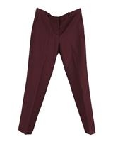 Givenchy Straight Cut Trousers In Mohair Women Burgundy Size 38 - FR38 Regular
